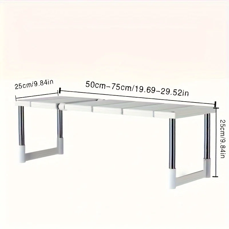 Adjustable Under Sink Storage Rack - Image 4