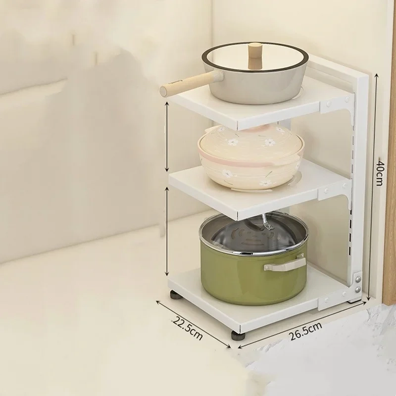 Multi-Layer Pot and Pan Storage Rack - Image 7