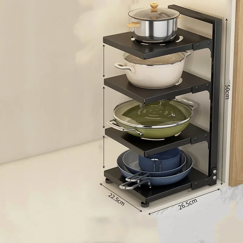 Multi-Layer Pot and Pan Storage Rack - Image 13