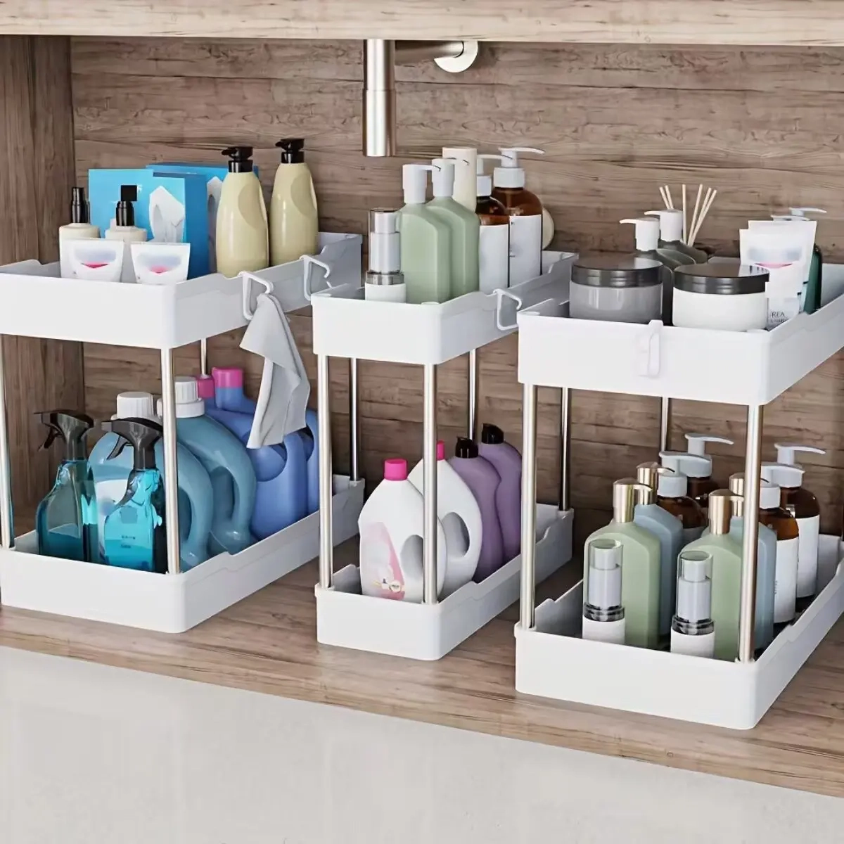3 Piece Under Sink Organizer Set