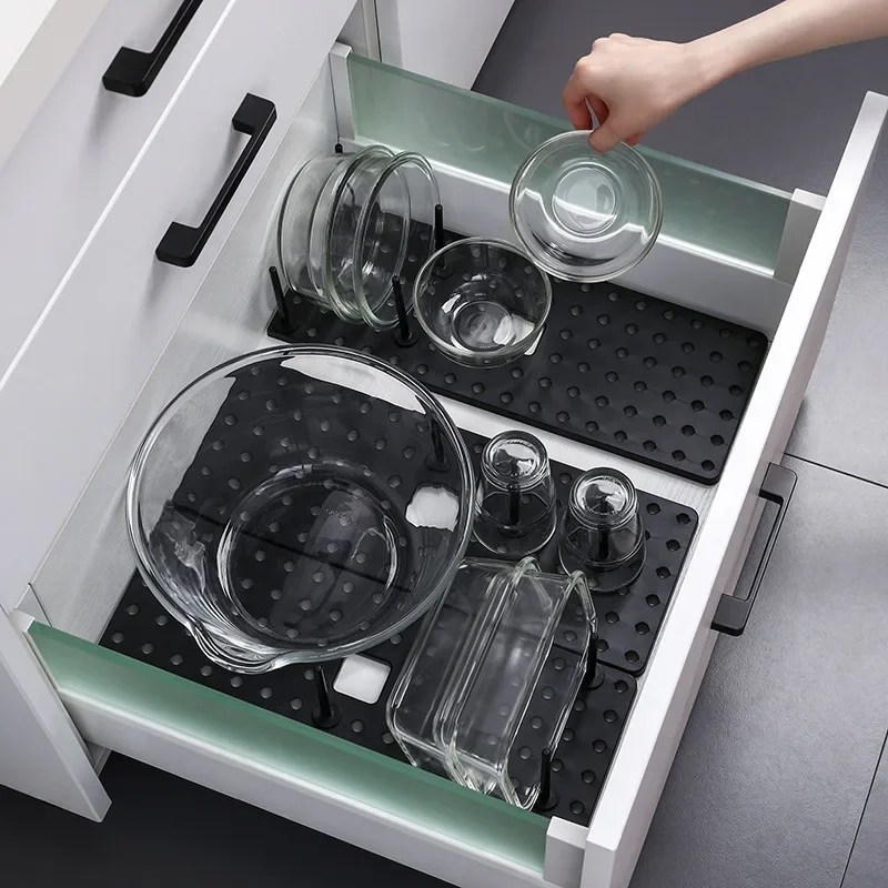 Adjustable Dish Drying Storage Rack - Image 5