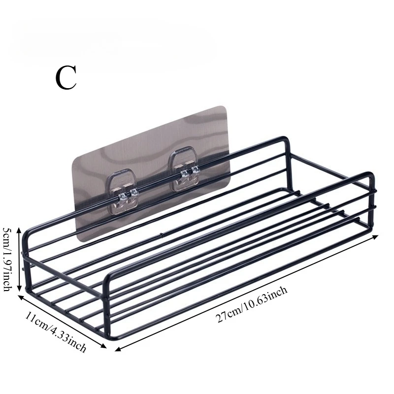No-Drill Cabinet Door Storage Rack - Image 5