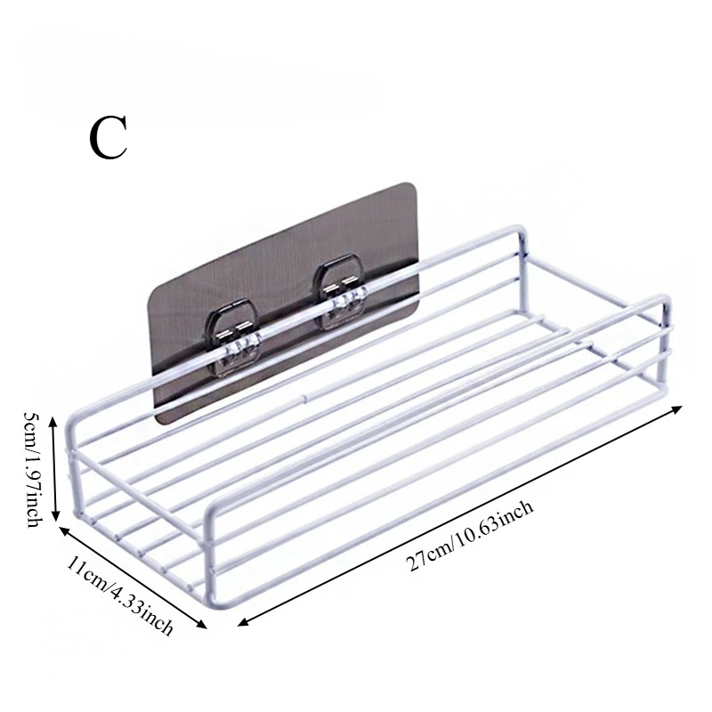 No-Drill Cabinet Door Storage Rack - Image 8