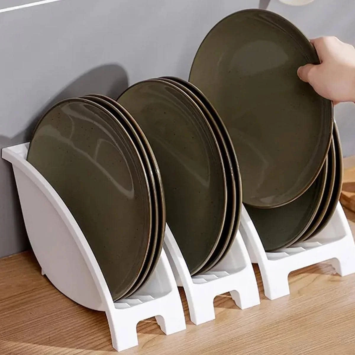 Cabinet Dish and Bowl Storage Rack - Image 2