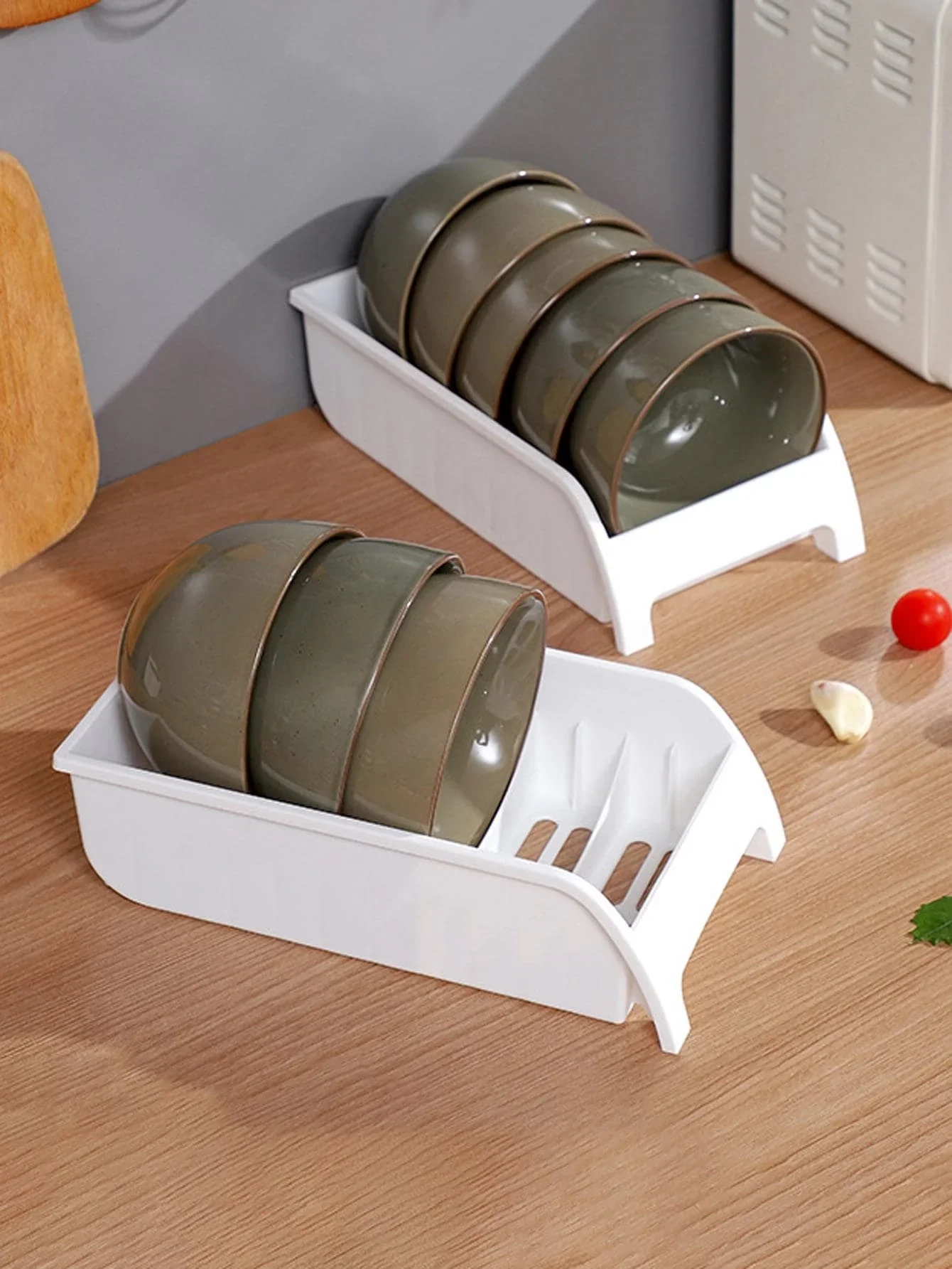 Cabinet Dish and Bowl Storage Rack - Image 6