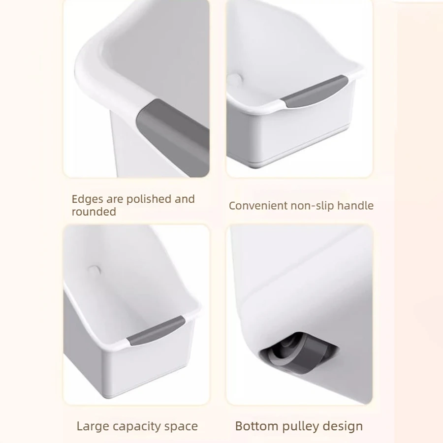 Rolling Under Sink Storage Basket Set - Image 6
