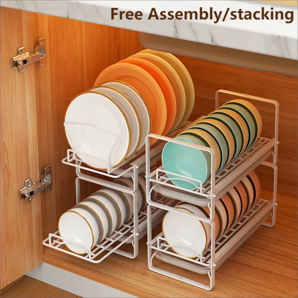 Drawer-type dish storage rack - Image 2