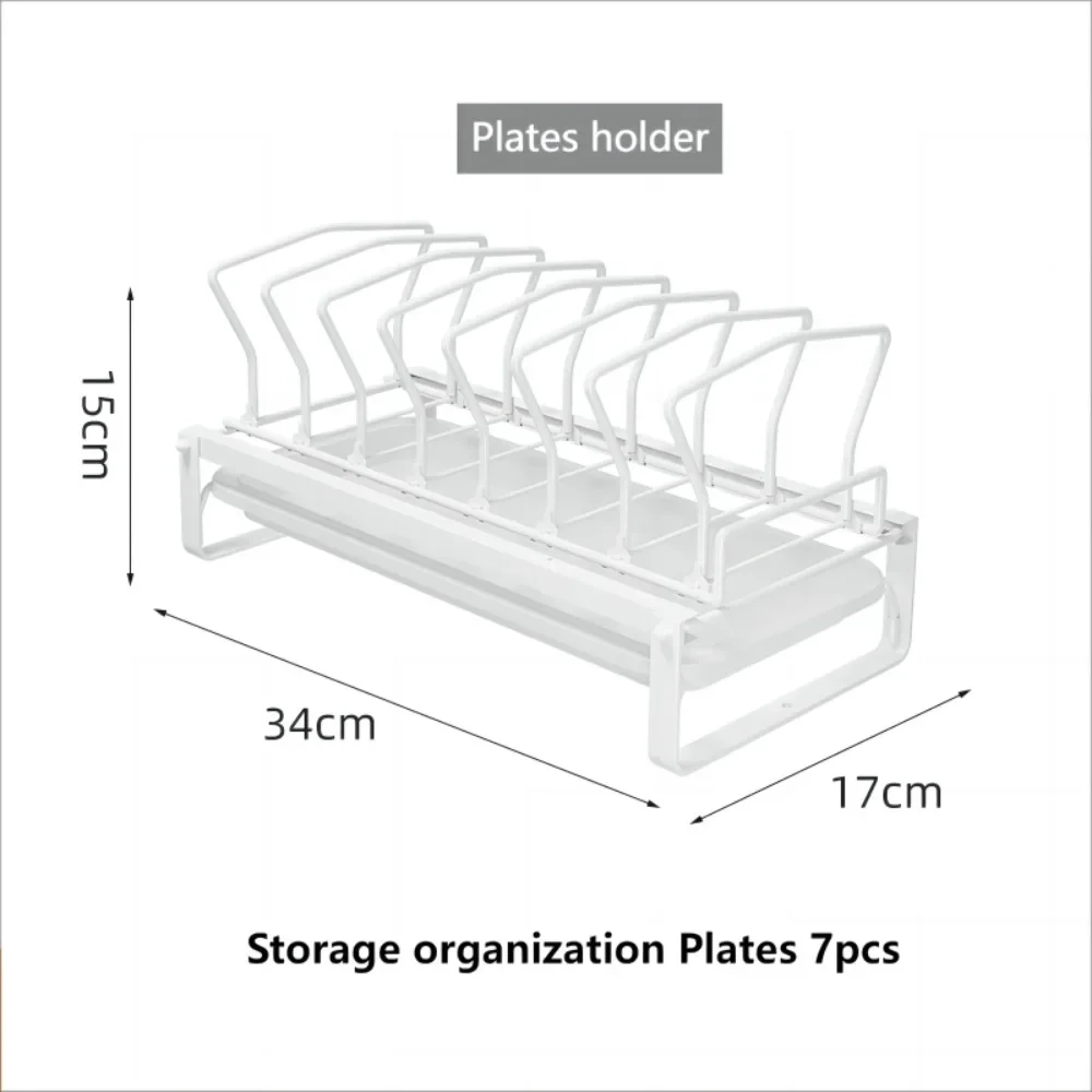 Drawer-type dish storage rack - Image 6