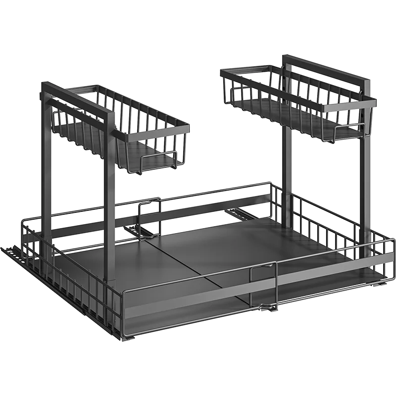 Adjustable Pull-Out Under Sink Organizer - Image 7
