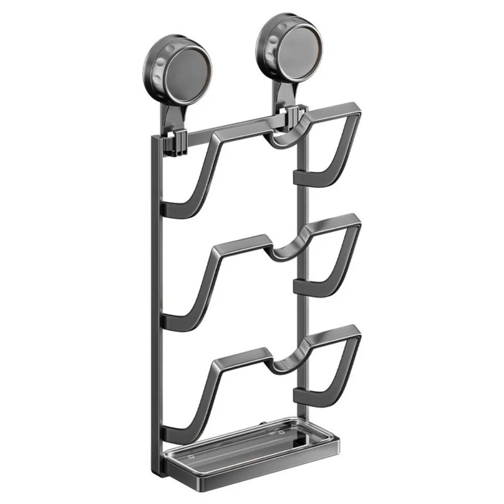 Suction Cup Pot Lid Storage Rack - Image 2