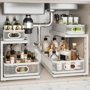 2-Tier Pull-Out Under Sink Organizer