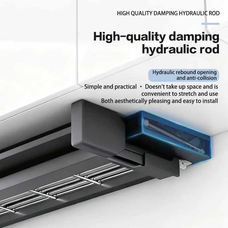 Pull-Down Under Cabinet Storage Rack - Image 3